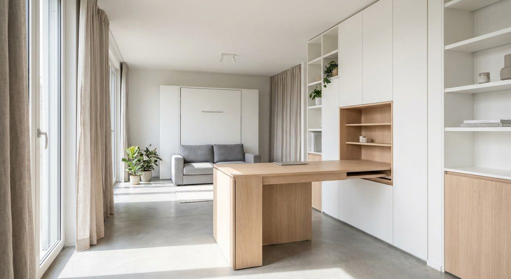 Meuble gain de place : astuces et solutions pour optimiser chaque mètre carré