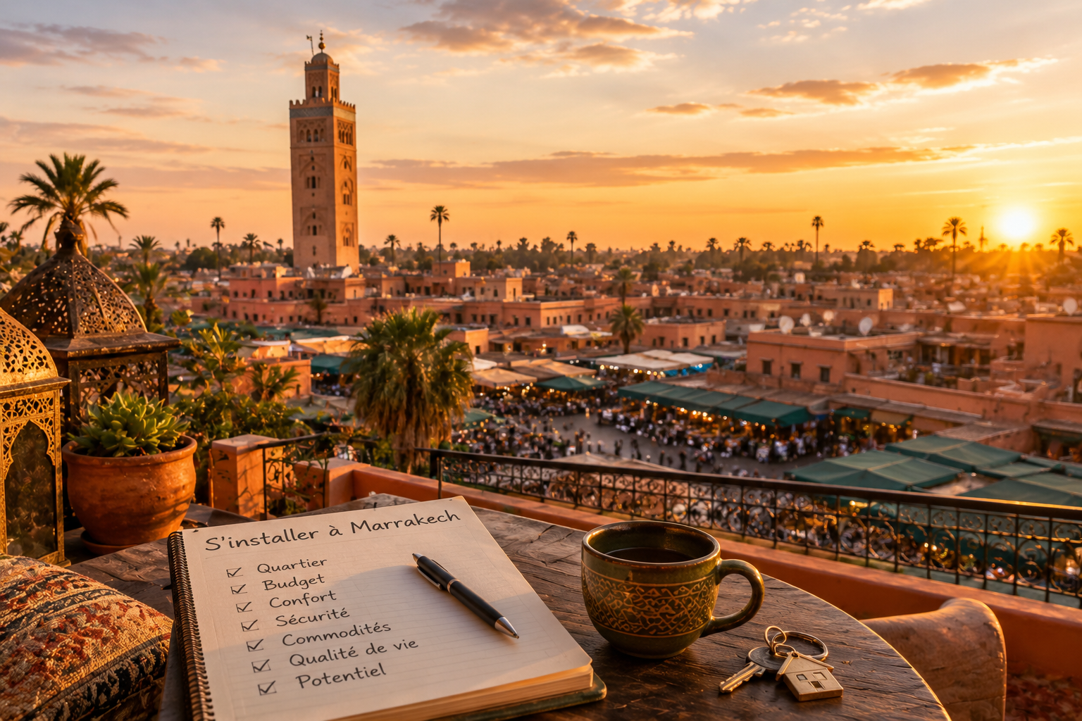 S'installer à Marrakech : 7 critères à vérifier avant de choisir son logement